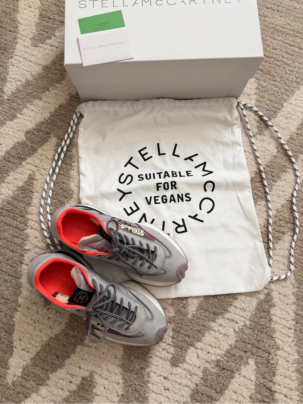Stella McCartney Women's Reclypse Low Top Sneakers EU38 (US 7.5 - 8)